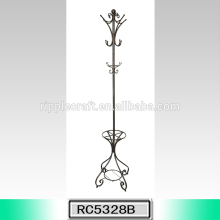 Antique Free Standing Metal Coat Rack