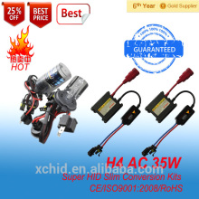 35W/AC/12V HID xenon kit, hid car headlight h4