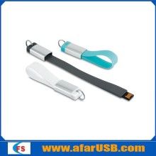 Custom logo colorful wrist band usb flash drive 2.0 usb with high quality and factory price