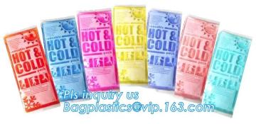 Cooling Gel Ice Pack Cold Pack Freezer Pack, Outdoor convenient cooling Instant cold cooler bag ice pack, cooler bag keep fresh