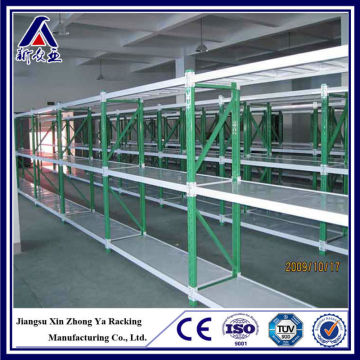 Adjustable steel shelving system (XZY Shelving)