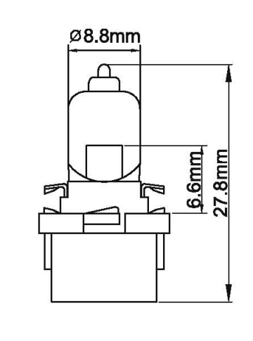 Auto Dashboard light lamps/A45V