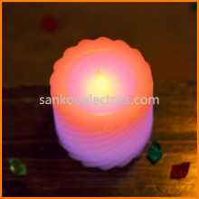 Blow off Fameless Candle, Emulation Wax Candle