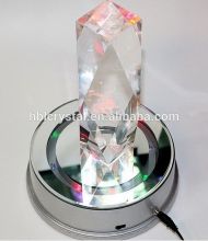 Big led crystal light base