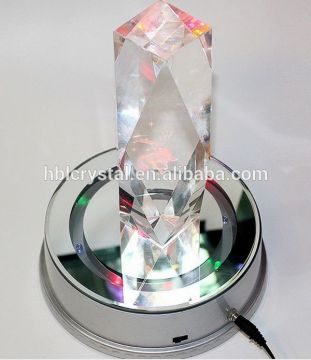 Big led crystal light base