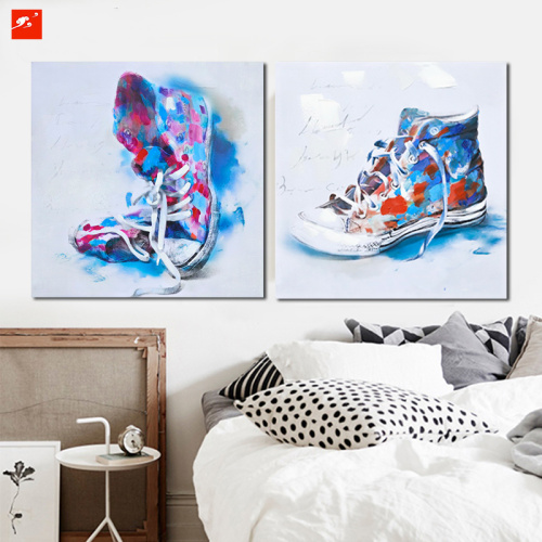 Sneaker Shoes Wall Art Poster Canvas Painting