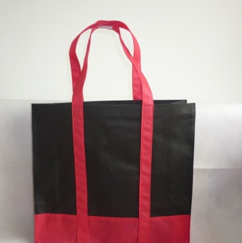 Zend Black with Red Printing Nonwoven Bag (LP-26)