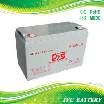 pv battery gel solar battery 12v100ah