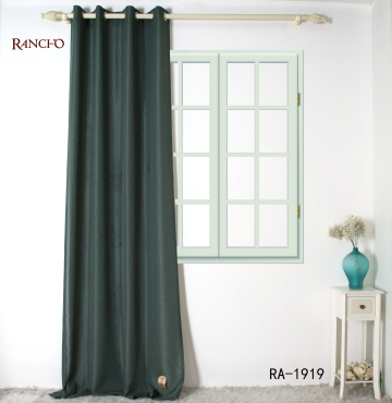 Linen Sheer Curtain 100% Polyester Plain Curtain