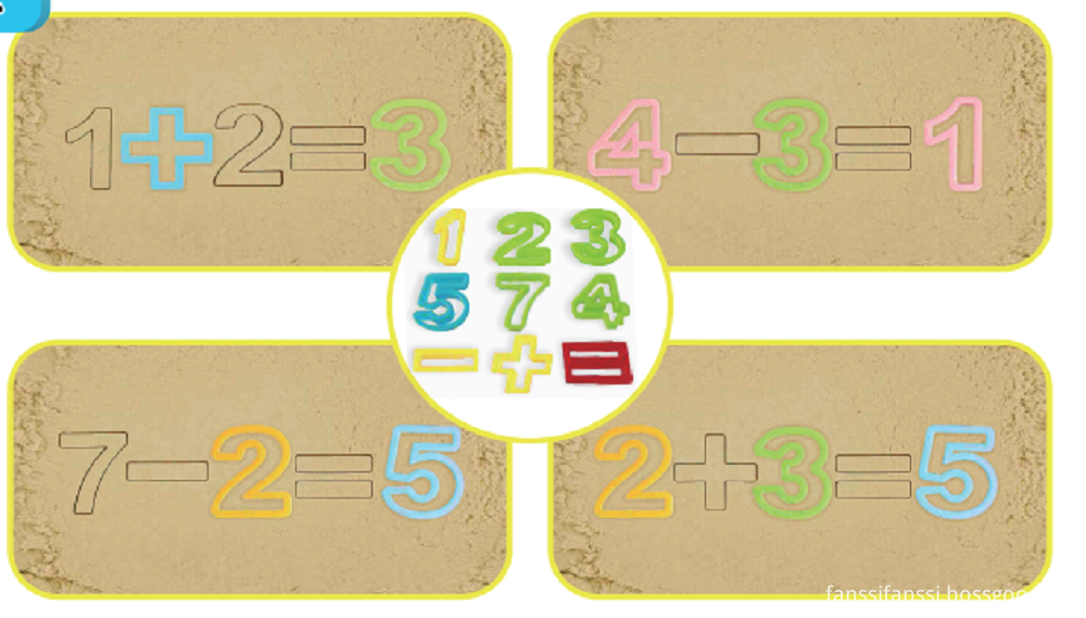 Play Sand Numbers