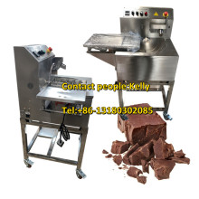 Commercial Chocolate Enrobing Table with Melting Temper Machine (15kg Wheel)