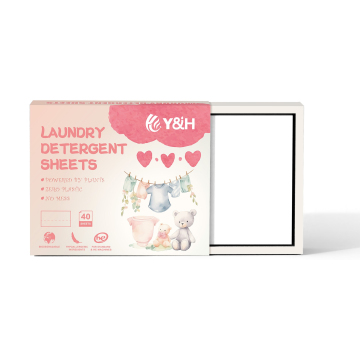 Plant Washing Clothes Laundry Detergent Sheet