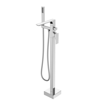 Freestanding Floor-Standing Brass Shower