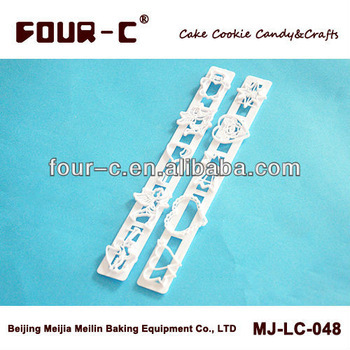 Love sugarcraft edge cutters,plastic cake cutters,fondant cutters