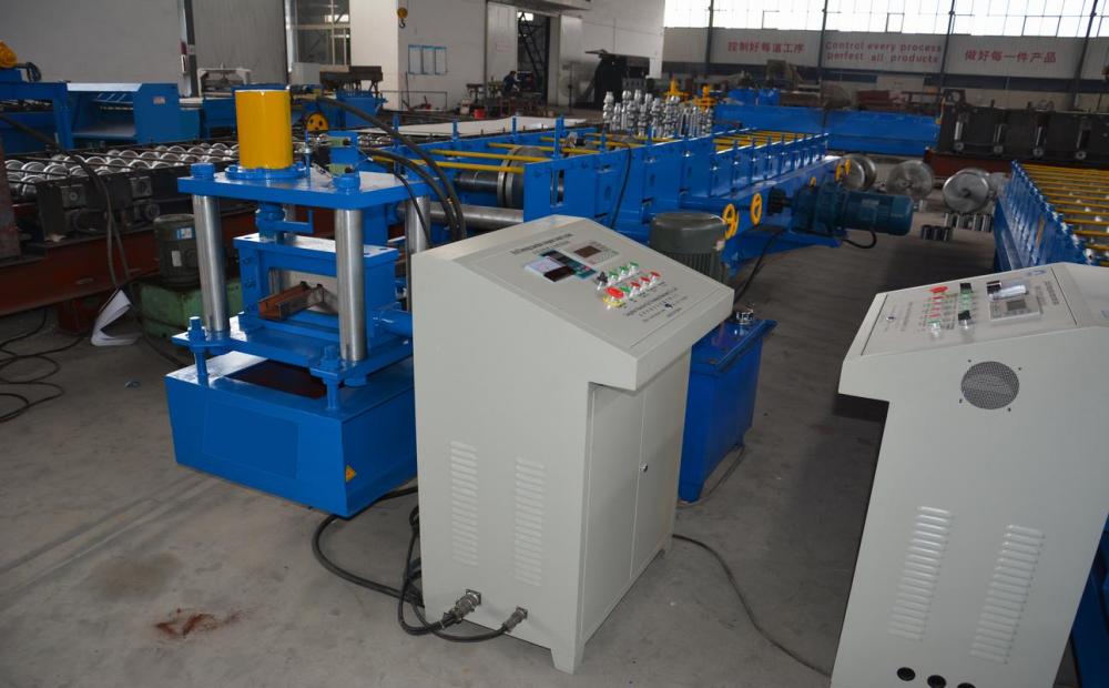 Steel Colored C Purlin Roll Forming Machine