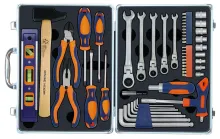 53PCS Aluminium Case Hardware Tool Set