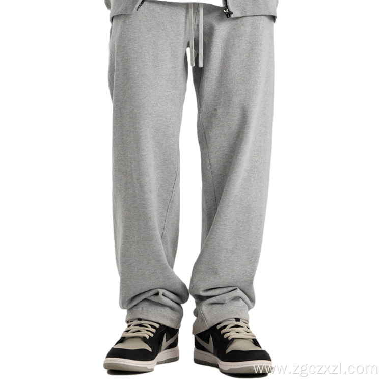 Earth Color Casual Trousers Loose Sweatpants