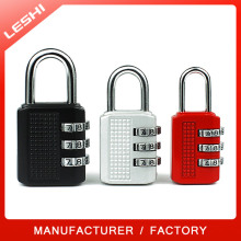 Safe Digit Resettable Luggage Code Padlock