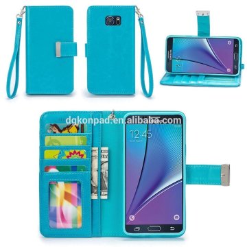 Wallet Style Leather Case for Samsung Galaxy Note 5