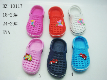 BZ-10117 beautiful kids shoes sandal EVA clog shoes EVA shoes wholesale EVA sandal