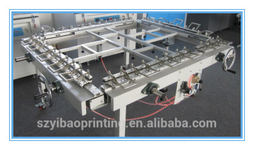 silk mesh screen printing stretching machine prices for screen fram