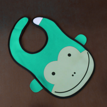 Pretty custom neoprene baby bib with good quality