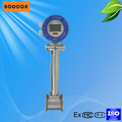 Easy to install vortex flow meter