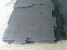 EPP shock pad for synthetic grass sports field