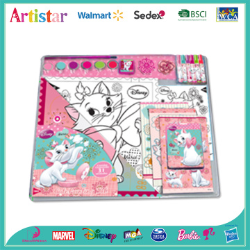 DISNEY THE ARISTOCATS-MARIE colouring set