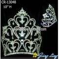 10 Inch Wholesale Rhinestone Crowns For Sale