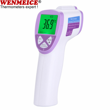 Infraröd termometer för kontakt med pannan utan kontakt