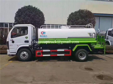 4x2 RHD LHD 5cbm water tanker truck