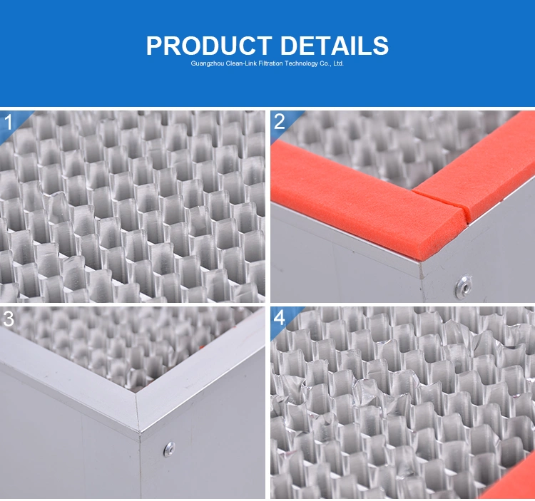 Clean-Link Low Price Spot High Quality Large Dust Capacity H13 HEPA Filter for Air Condition