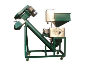 grass seed coating machine