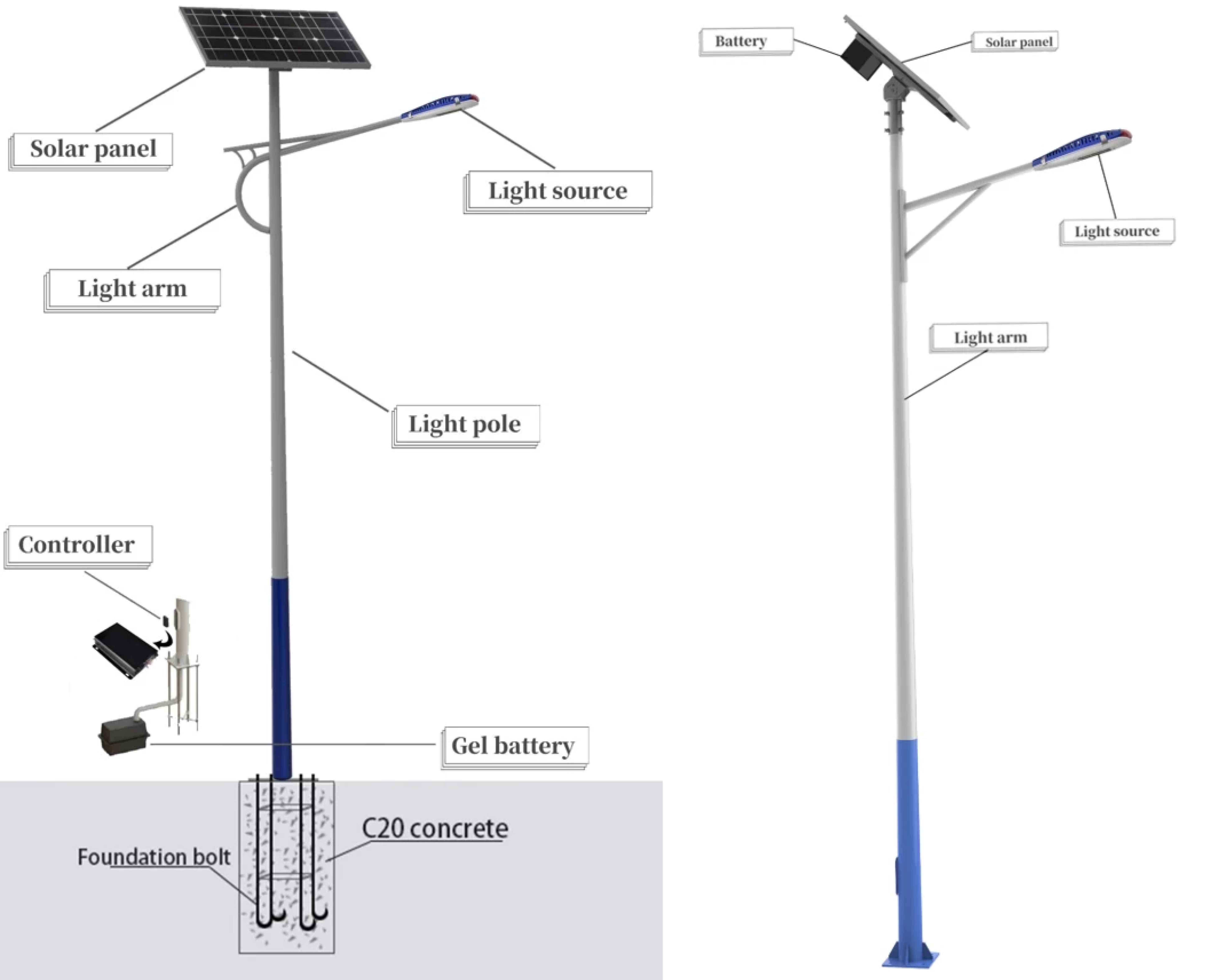 solar street light