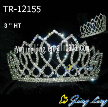 Wholesale cheap pageant crowns rhinestone princess tiaras