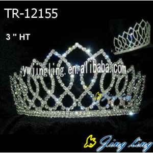 Wholesale cheap pageant crowns rhinestone princess tiaras