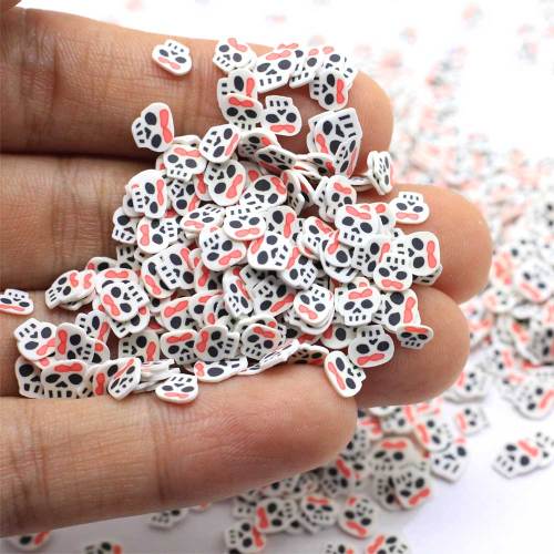 5mm Polymeer Plak Klei Hagelslag voor Ambachten Halloween Party Decoratie DIY Modder Vullen Accessoires Plakboek