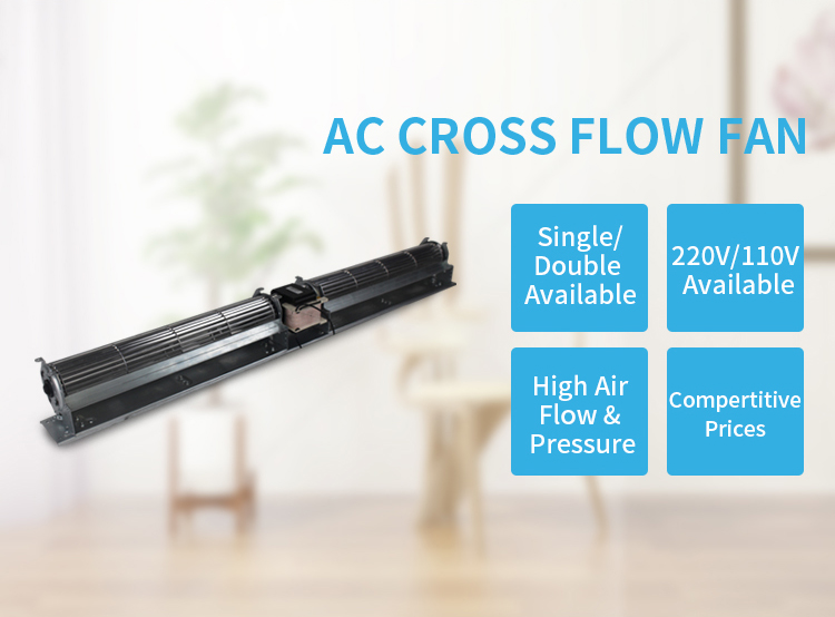 LWCA Cross flow fan wheel tangential fan 40mm , 40x120, 40x180 , 40x300 ,40X360 to oven eater floor heating convector