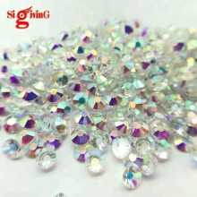 Strass Flat Back Rhinestones and Non-Hot Fix Crystals for Dress Decoration