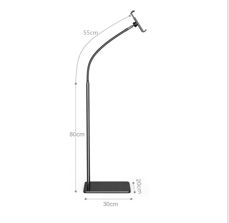 2021 Hot Selling Adjustable Tablet Smartphone Floor Stand