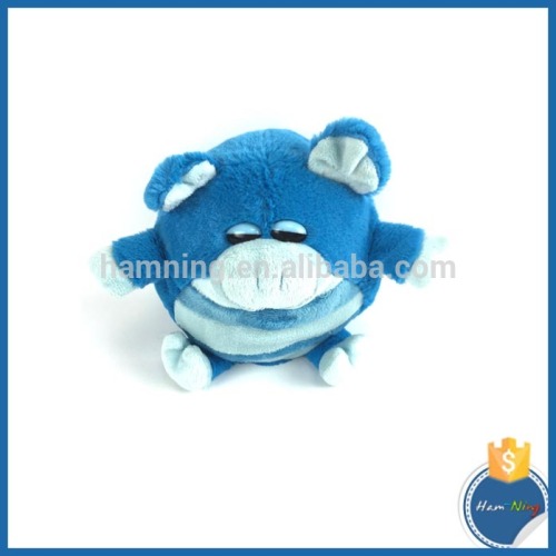 high quality lovely blue ball type pig plush toys