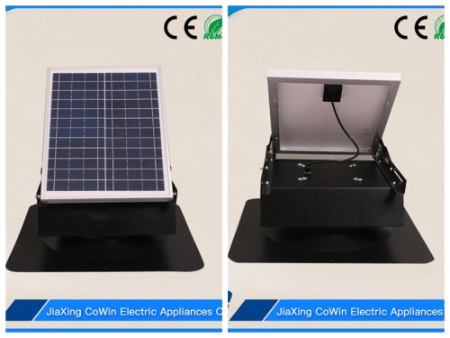 Solar Power Roof Attic Fan Solar Fan Kit With 20W Solar Panel