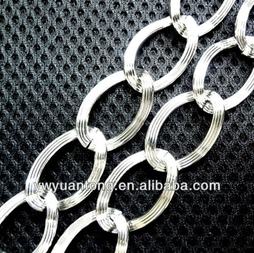 nickel color plated iron chains