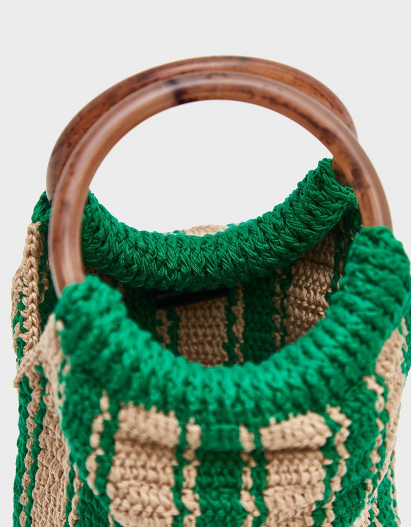 Crochet Bag Green