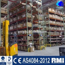 Horizontal Selective USA Teardrop Pallet Rack