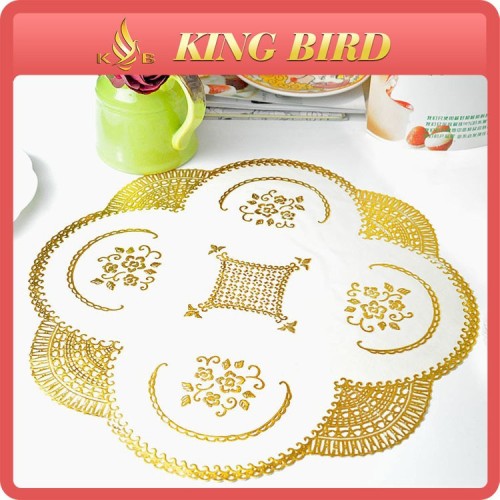 new design SGS tested safe material food serving placemats