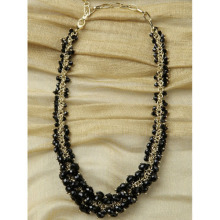 Designer antique gold necklace designs girls 2012