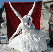 ancient Greece famous stone marble figure sculpture statue God of love for indoor home decoration