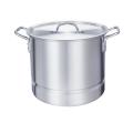 8qt. Pot de cuisson à vapeur en aluminium mexicain Tamale Tamale